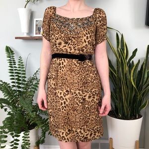 Twenty-one Couture 2007 Leopard Jewel Dress